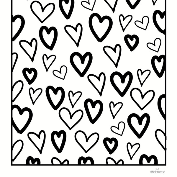 Easy Bold Patterns Colouring Pages Instant Download - ShartrueseColouring Pages