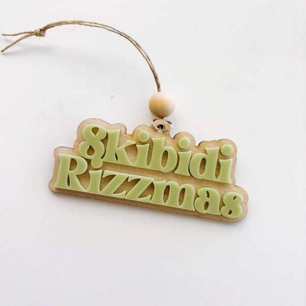 Skibidi Rizzmas Ornament - ShartrueseChristmas Ornament