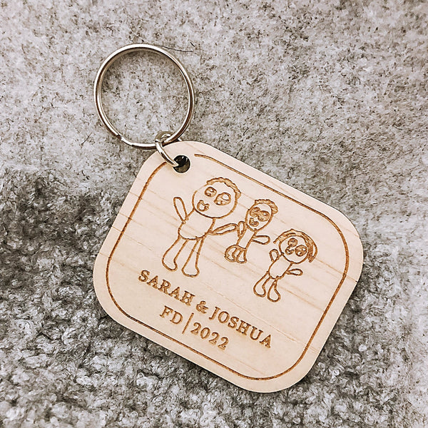 Artwork Keychains - ShartrueseKey Chain