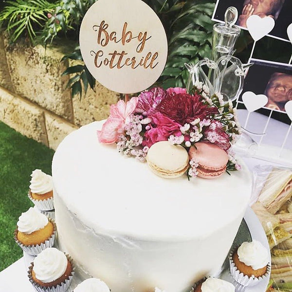 Baby Shower Cake Toppers - ShartrueseCake Topper