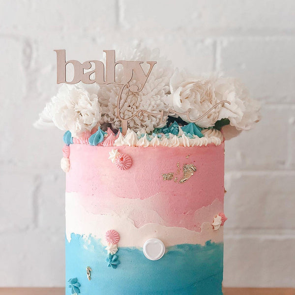 Baby Shower Cake Toppers - ShartrueseCake Topper