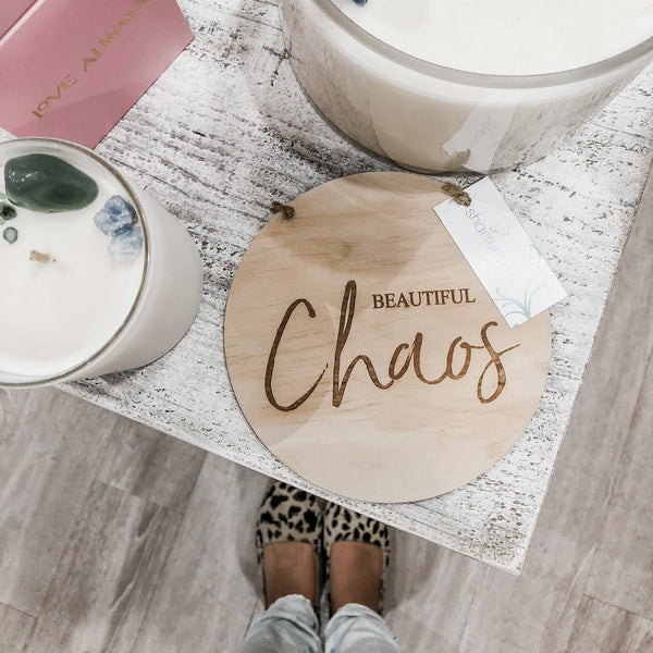 BEAUTIFUL chaos Series - ShartrueseWall Plaque