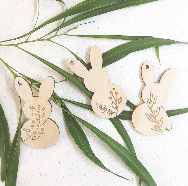 Bunny Gift Tags - ShartrueseGift Tags