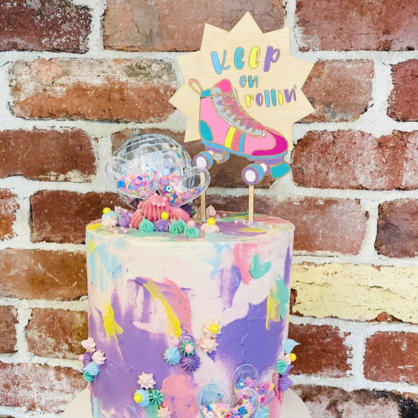 Colourful Cartoon Star Cake Toppers - ShartrueseCake Topper