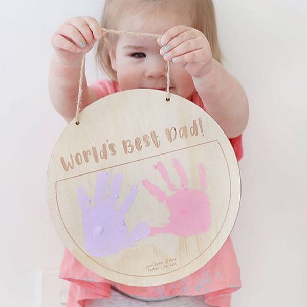 DIY Father's Day Plaque - ShartruesePlaque