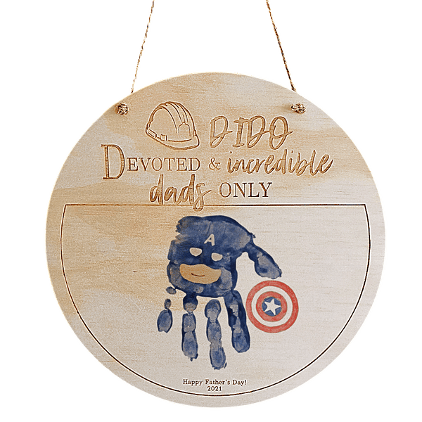 DIY Father's Day Plaque - ShartruesePlaque