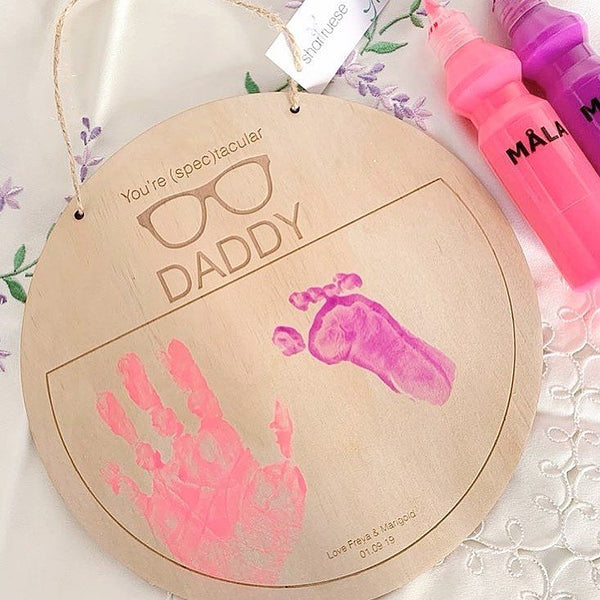 DIY Father's Day Plaque - ShartruesePlaque