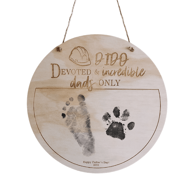 DIY Father's Day Plaque - ShartruesePlaque
