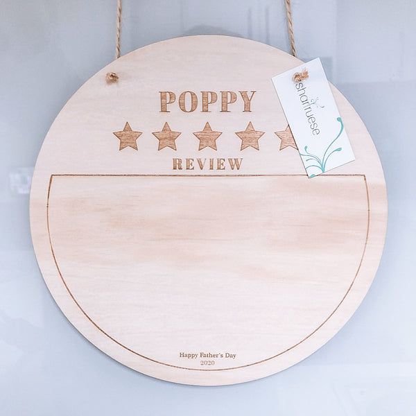 DIY Father's Day Plaque - ShartruesePlaque
