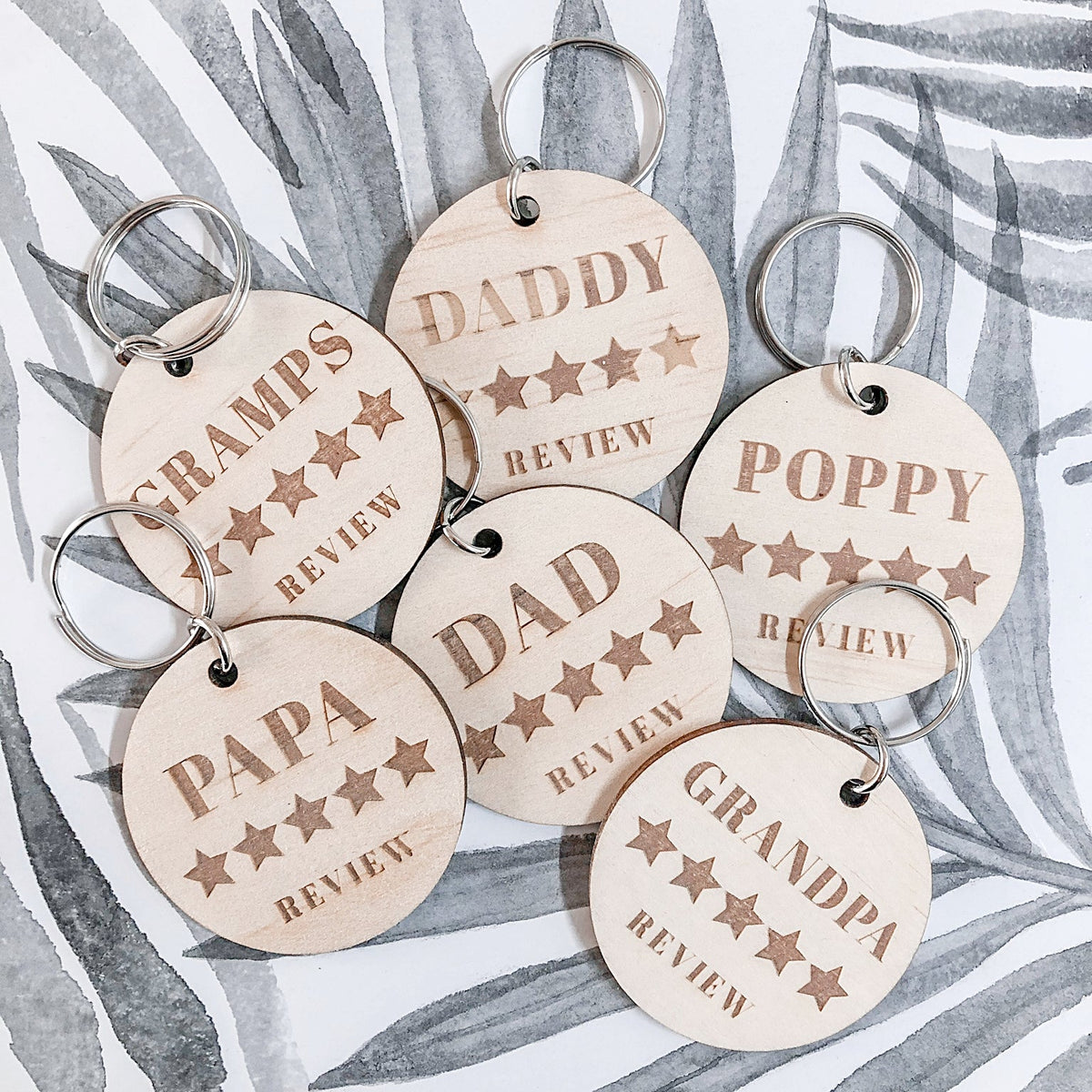 Father's Day Key Chains Affordable Best Dad Gifts for Him Shartruese