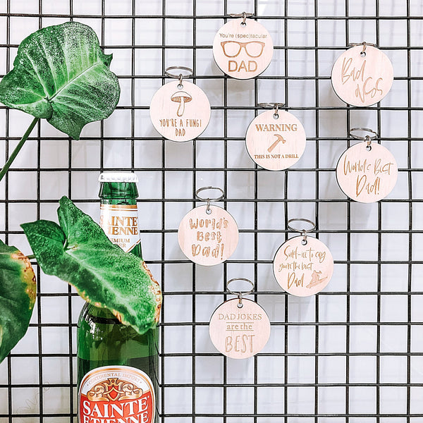 Father's Day Key Chains - Shartruese Father's Day Key Chains Keychains - Shartruese Affordable Gifts Unique Hard to find