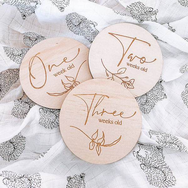 FULL SET Delicate Milestone Disc Set - 17 Discs - Shartruese