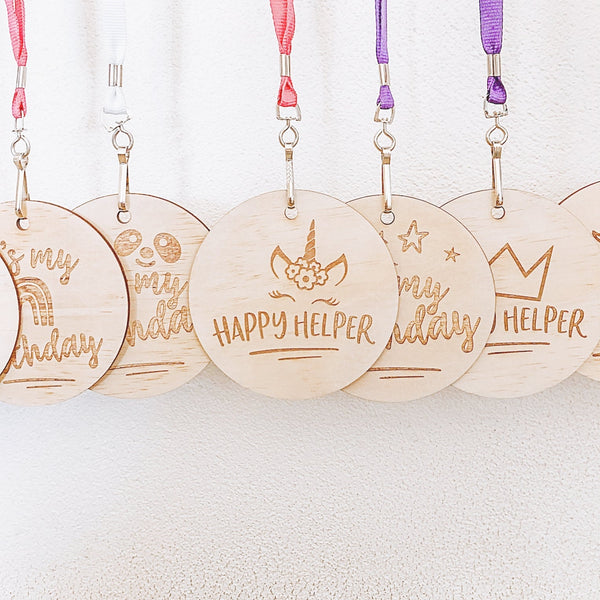 Happy Helper Lanyard - Shartruese