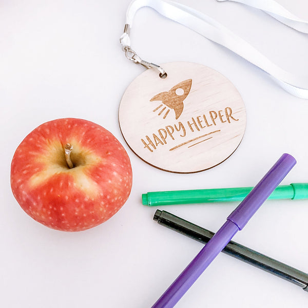 Happy Helper Lanyard - Shartruese