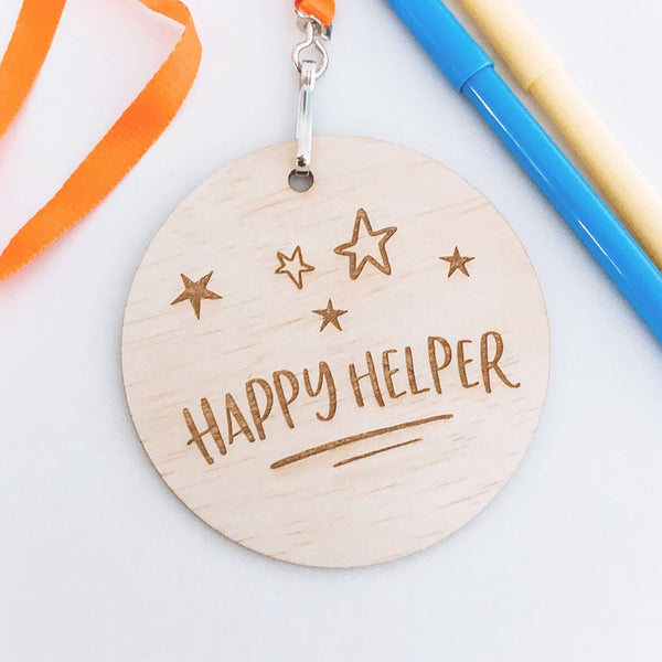Happy Helper Lanyard - Shartruese