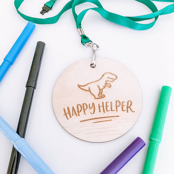 Happy Helper Lanyard - Shartruese