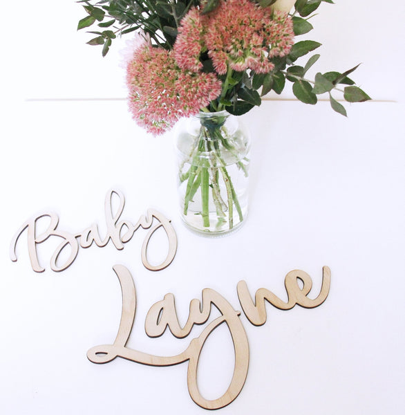 Name/Custom Wall Script - Shartruese