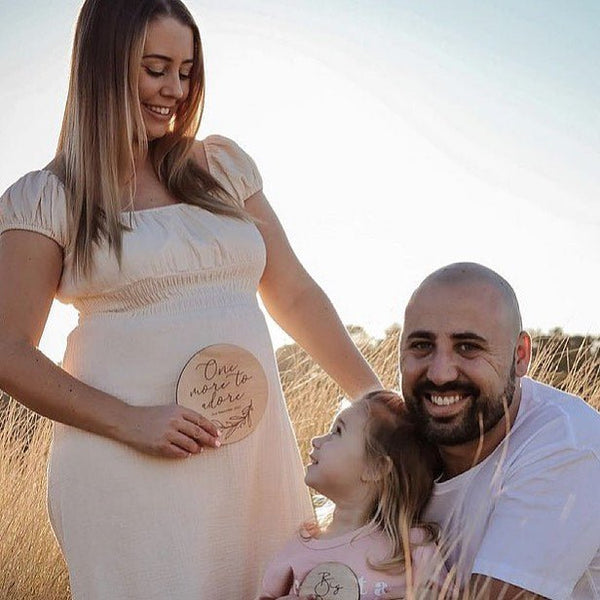 One more to adore Announcement Plaque - Shartruese