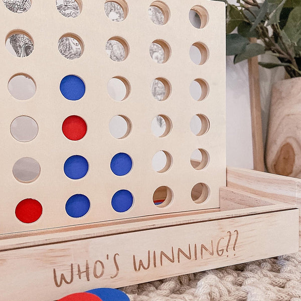 Personalised 4-IN-A-ROW Game - ShartrueseGAME