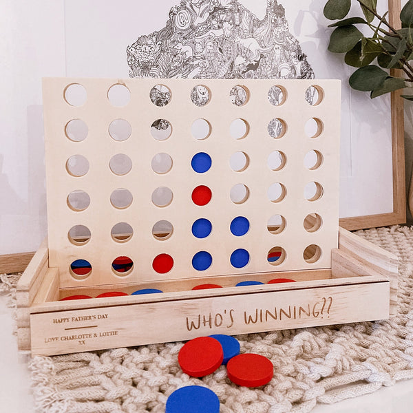 Personalised 4-IN-A-ROW Game - ShartrueseGAME