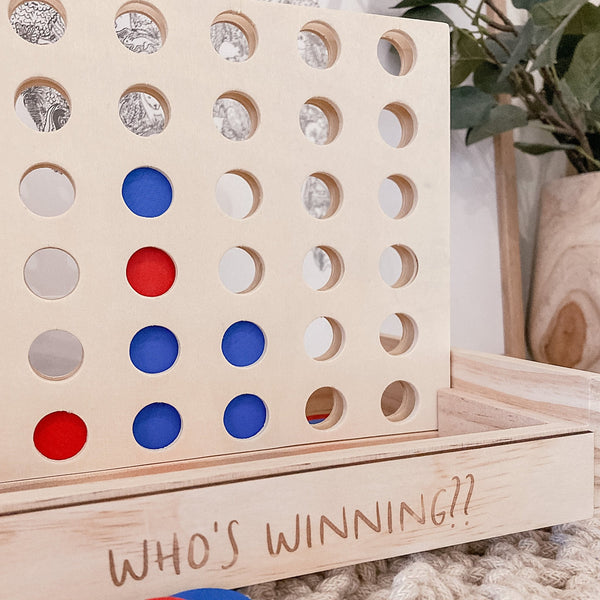Personalised 4-IN-A-ROW Game - ShartrueseGAME