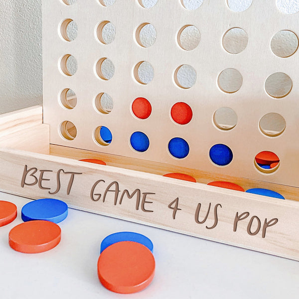 Personalised 4-IN-A-ROW Game - Shartruese