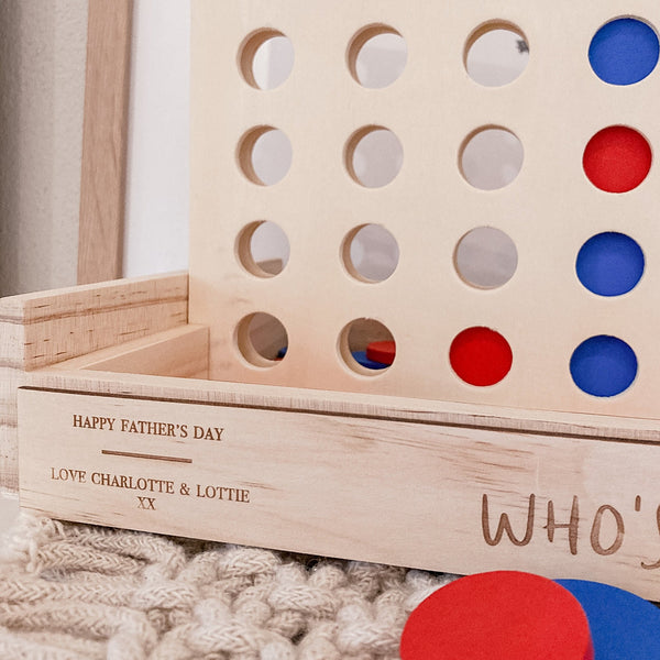 Personalised 4-IN-A-ROW Game - ShartrueseGAME