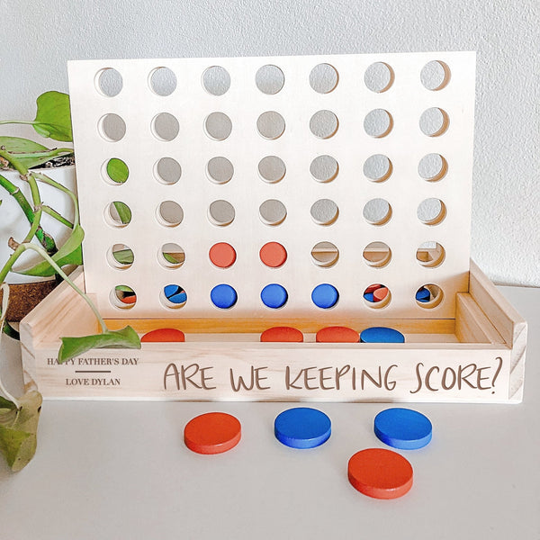 Personalised 4-IN-A-ROW Game - Shartruese