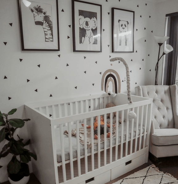 Rustic Rainbow Mobile - ShartrueseNursery Mobile