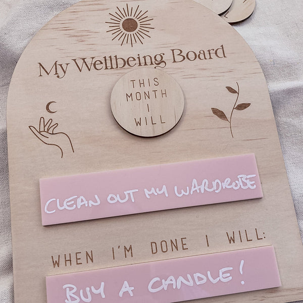 Shartruese Wellbeing Board - ShartrueseHome Decor