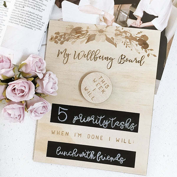 Shartruese Wellbeing Board - ShartrueseHome Decor