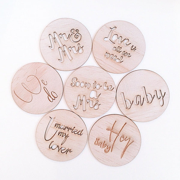 Word Cake Toppers - ShartrueseCake Topper