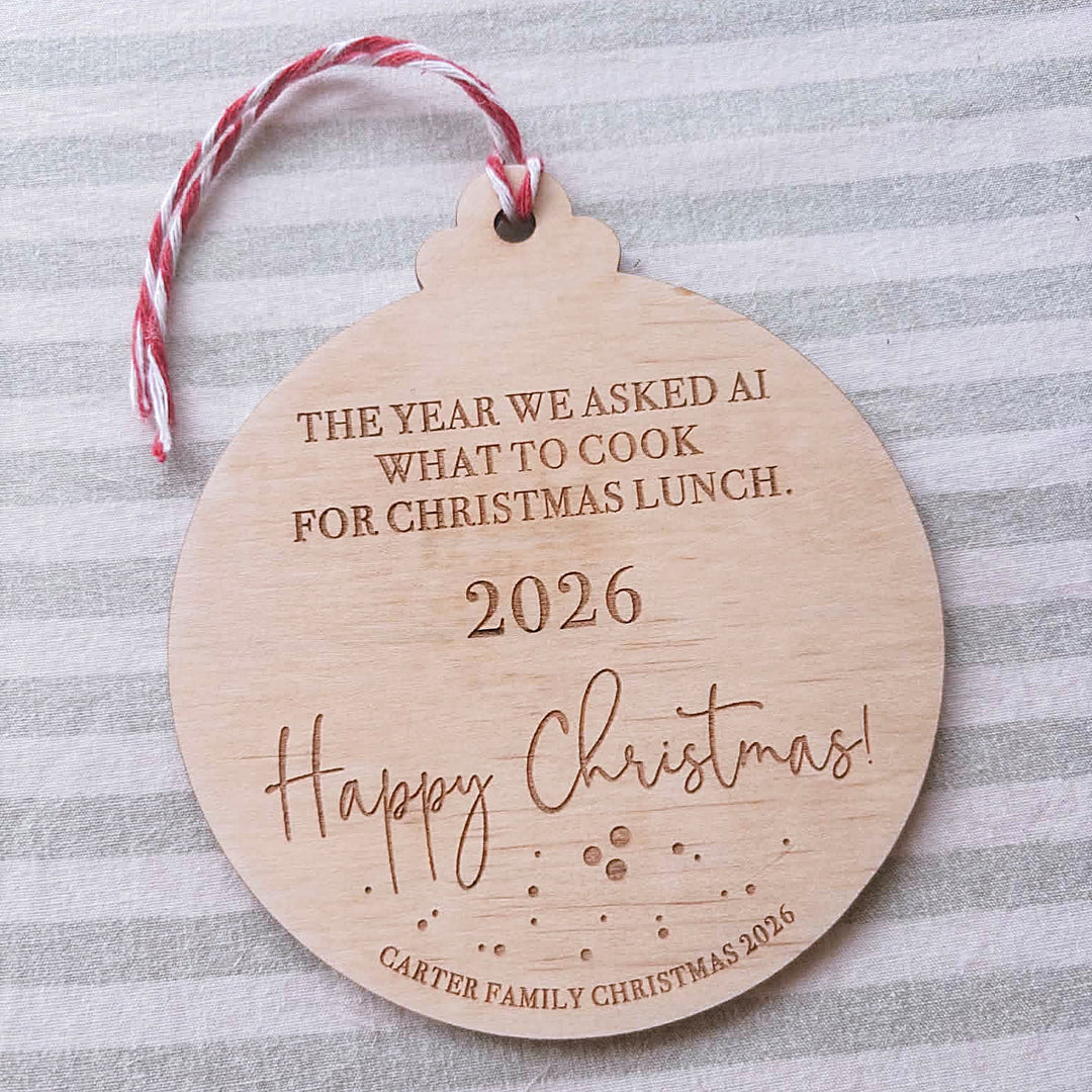 2026 Christmas Bauble | AI