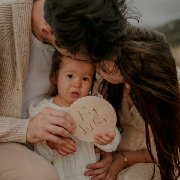 Zilvi Little/Big Sister/Brother Plaque