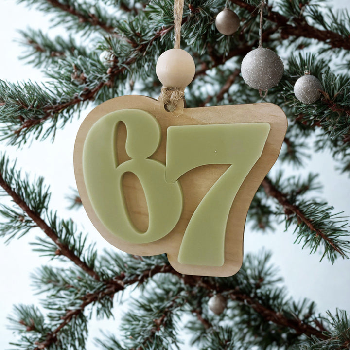67 Christmas Ornament || Teen Heaven