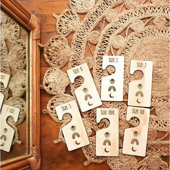 Zilvi Timber Clothing Dividers