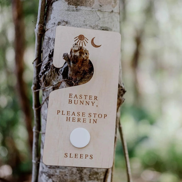 Zilvi Easter Bunny Countdown Door Hanger