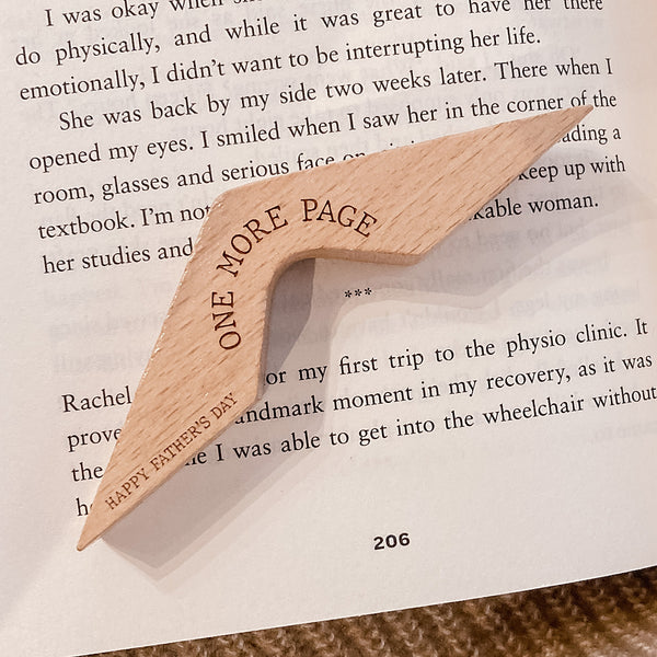 Personalised Book Page Opener