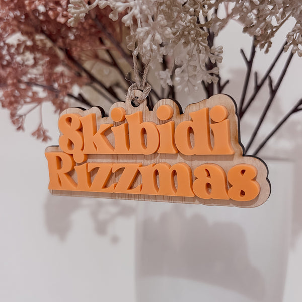 Skibidi Rizzmas Ornament