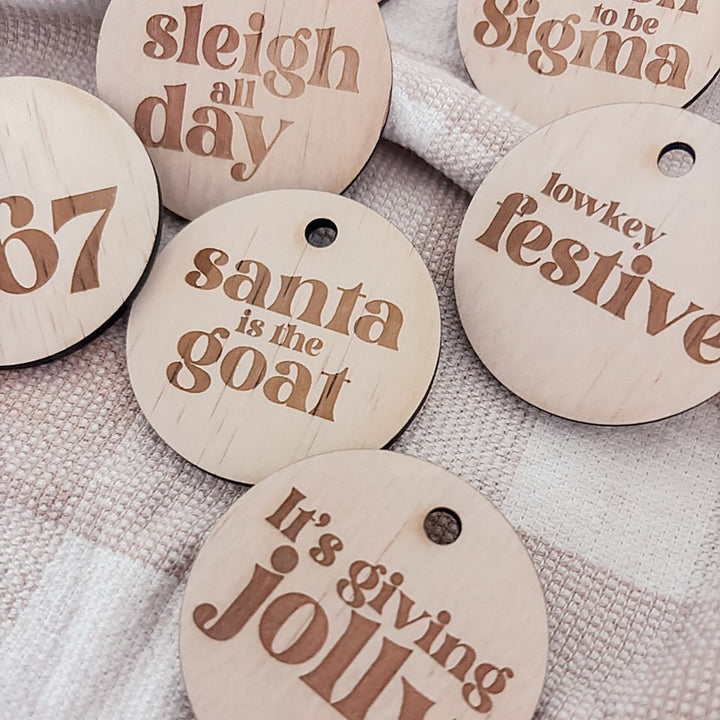 Skibidi Gift Tags