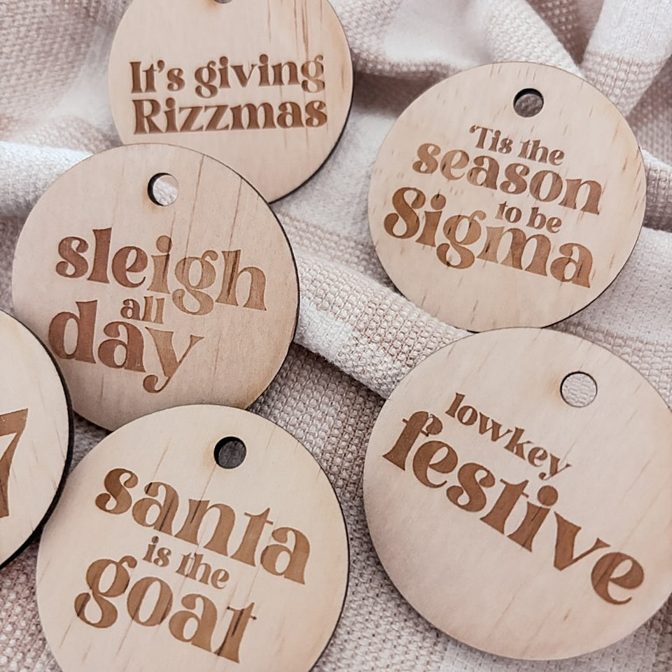Skibidi Gift Tags