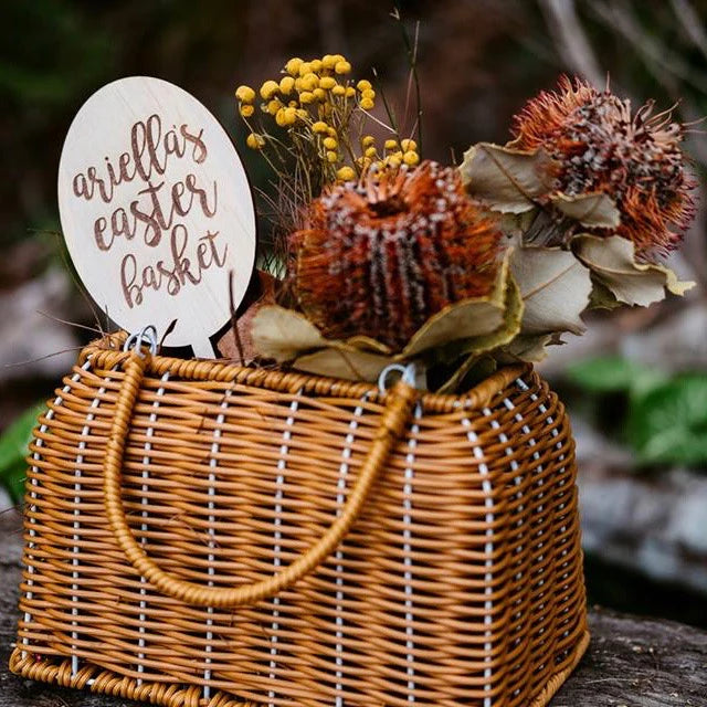 Zilvi Easter Personalised Easter Script Tag or Spike