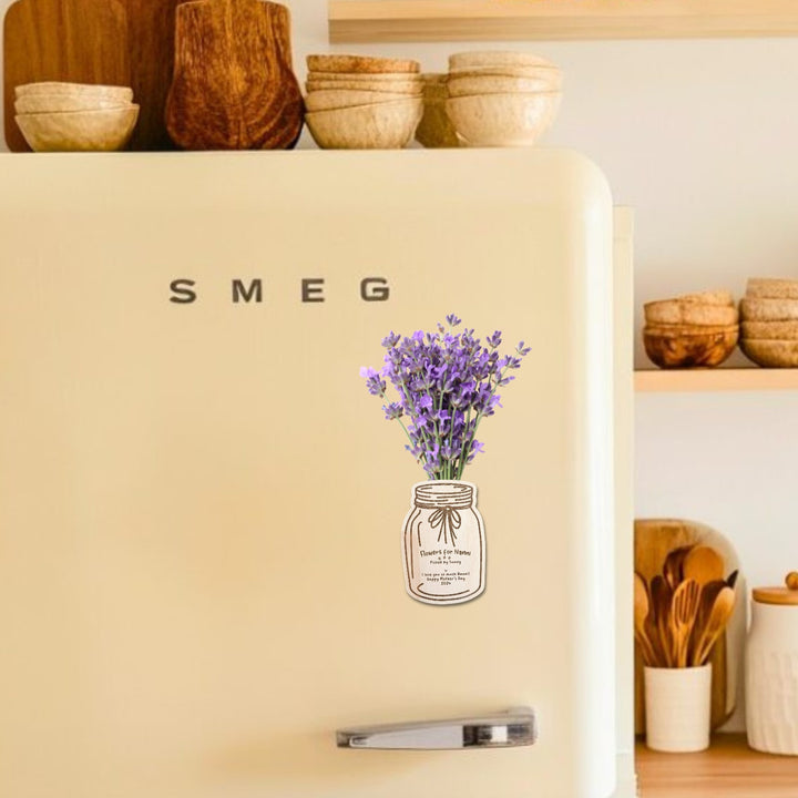 Flower Jar Magnet