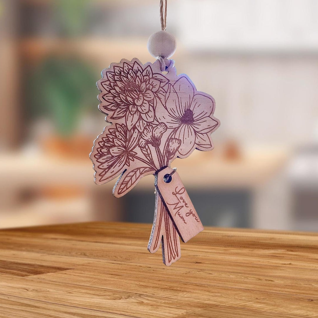 Mini Floral Bunch Magnet