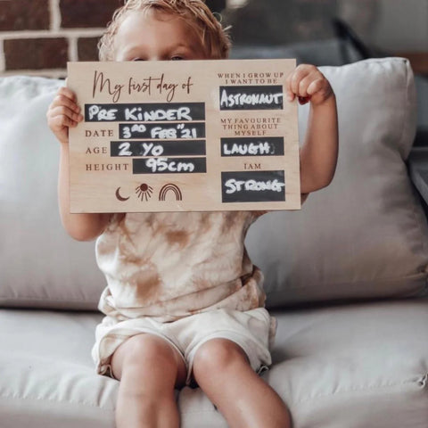 Zilvi School Board 'My First Day of..'