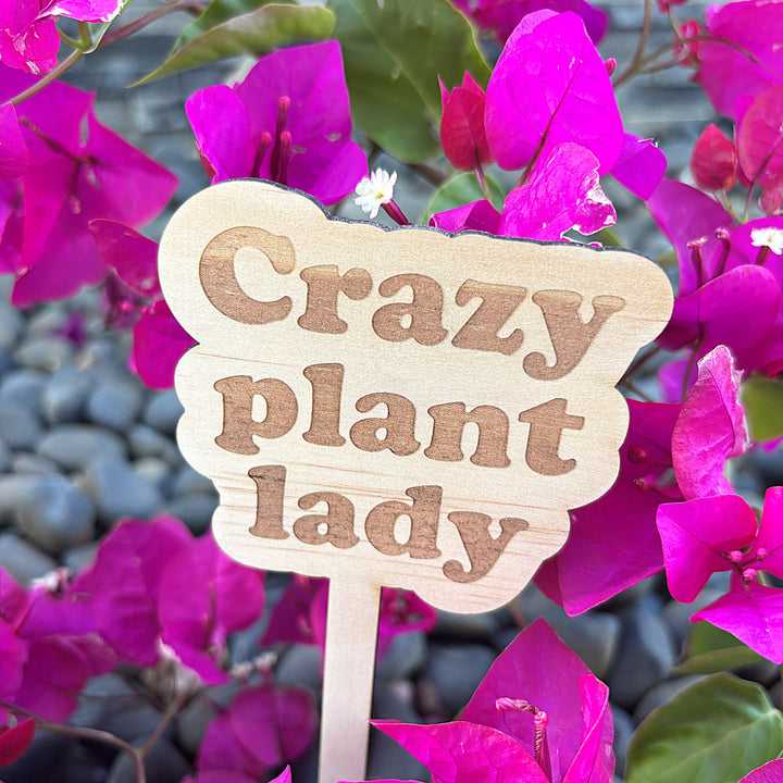 Wooden Garden Stakes - Humor for the Green Thumbs - Mother&