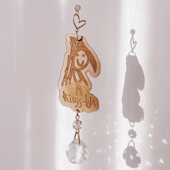 Personalised Suncatcher | Kids Artwork