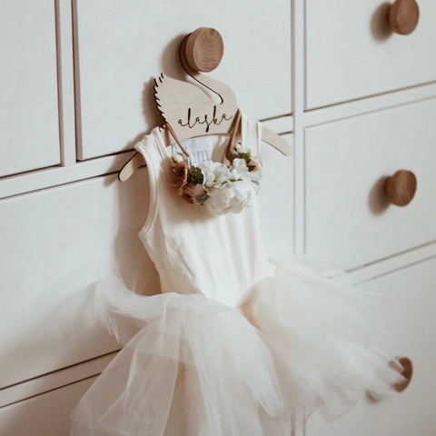 Zilvi Personalised Swan Hanger