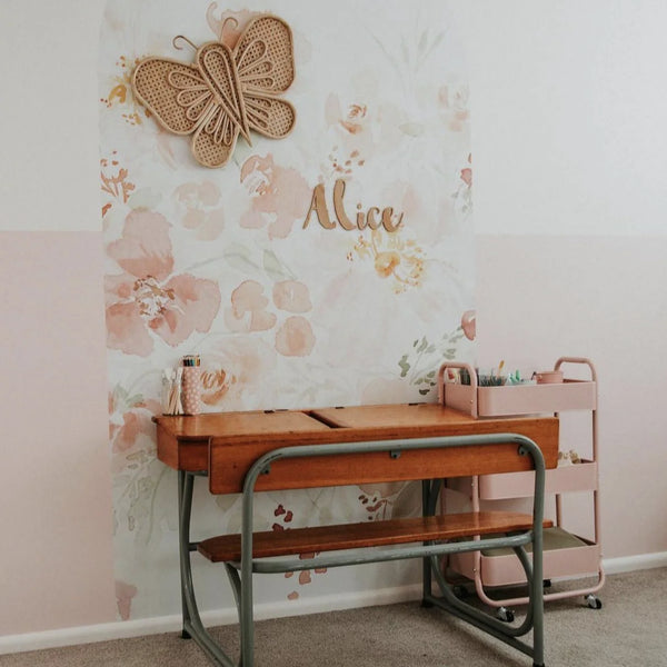 Zilvi Timber Wall Words - Script Font