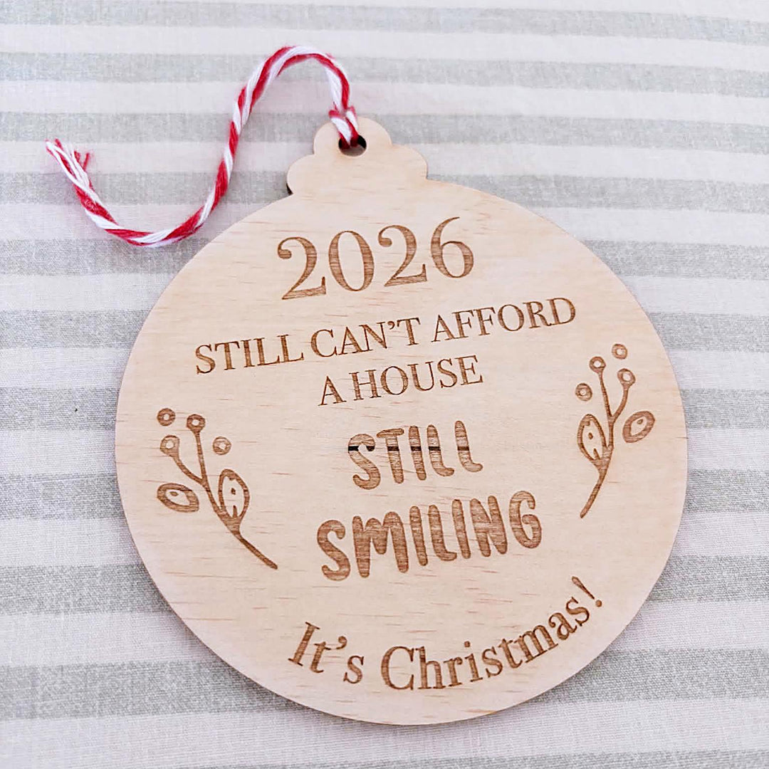 2026 Christmas Bauble | Still Smiling